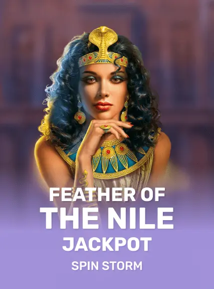 Feather of the Nile JACKPOT game tile