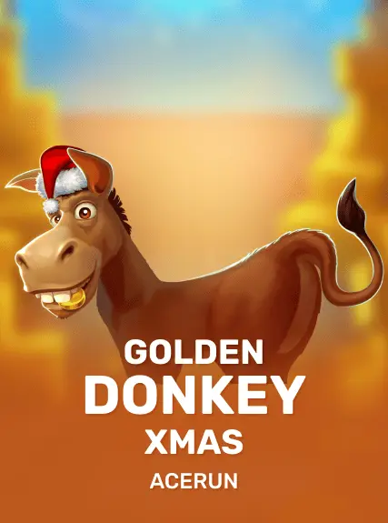 Golden Donkey XMAS game tile