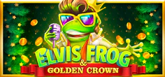 Elvis Frog & Golden Crown