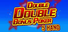 Double Double Bonus Poker 5 Hand