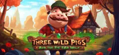 Three Wild Pigs And The Big Bad Wolf