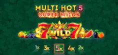 Multi Hot 5 Super Wilds
