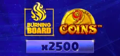 9 Coins Burning Board