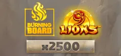 9 Lions Burning Board