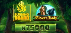 Clover Lady Burning Board