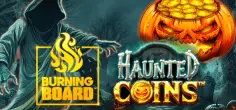 Haunted Coins Burning Board