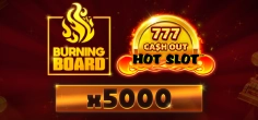 Hot Slot: 777 Cash Out Burning Board