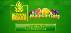 Magic Fruits Deluxe Burning Board