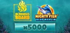 Mighty Fish: Blue Marlin Burning Board