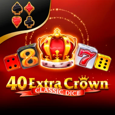 40 Extra Crown Classic Dice