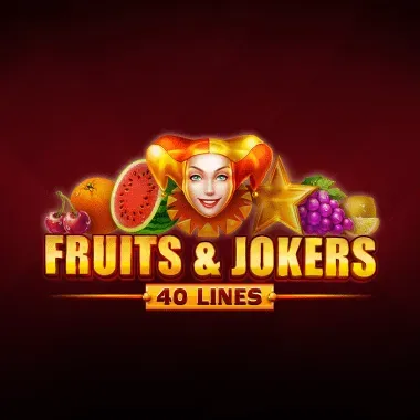 Fruits & Jokers: 40 Lines