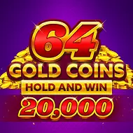 64 Gold Coins Hold and Win 20,000