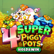 4 SUPER PIGGYPOTS: HOLD&WIN