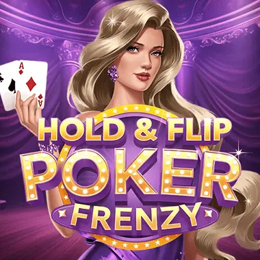 Hold and flip poker frenzy game tile