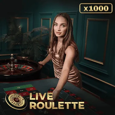 Live Roulette X1000 game tile