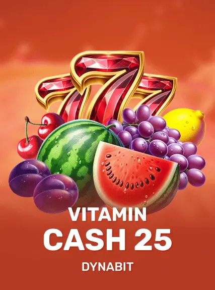 Vitamin Cash 25 game tile