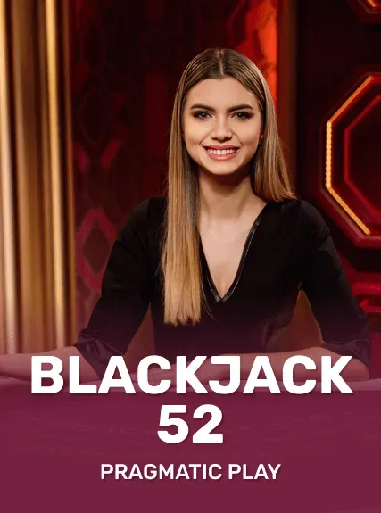 Blackjack 52 game tile