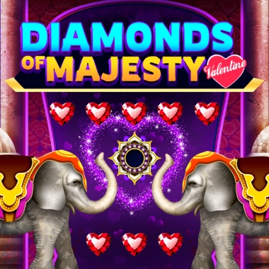 Diamonds of Majesty Valentine game tile