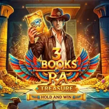 3 Books Of Ra Treasure (Hold and Win) game tile