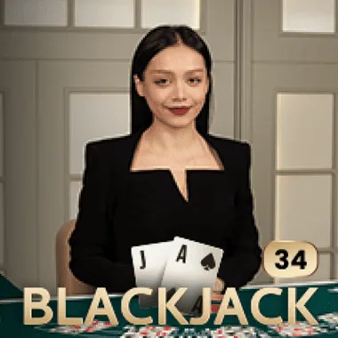 Blackjack 34 game tile