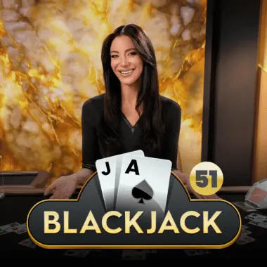 Blackjack 51 game tile