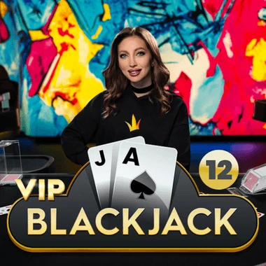 VIP Blackjack 12 game tile