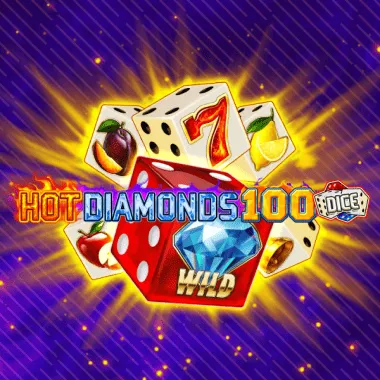 Hot Diamonds 100 Dice game tile