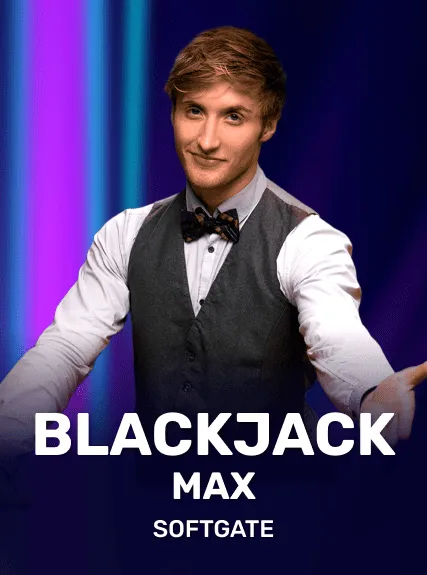Blackjack Max game tile